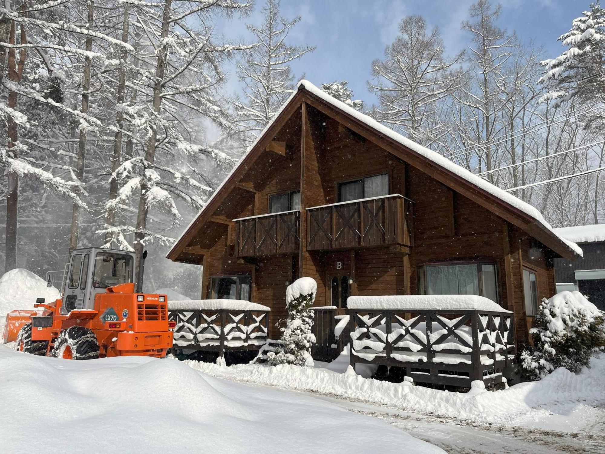 Log Cottage Epoch Hakuba Esterno foto