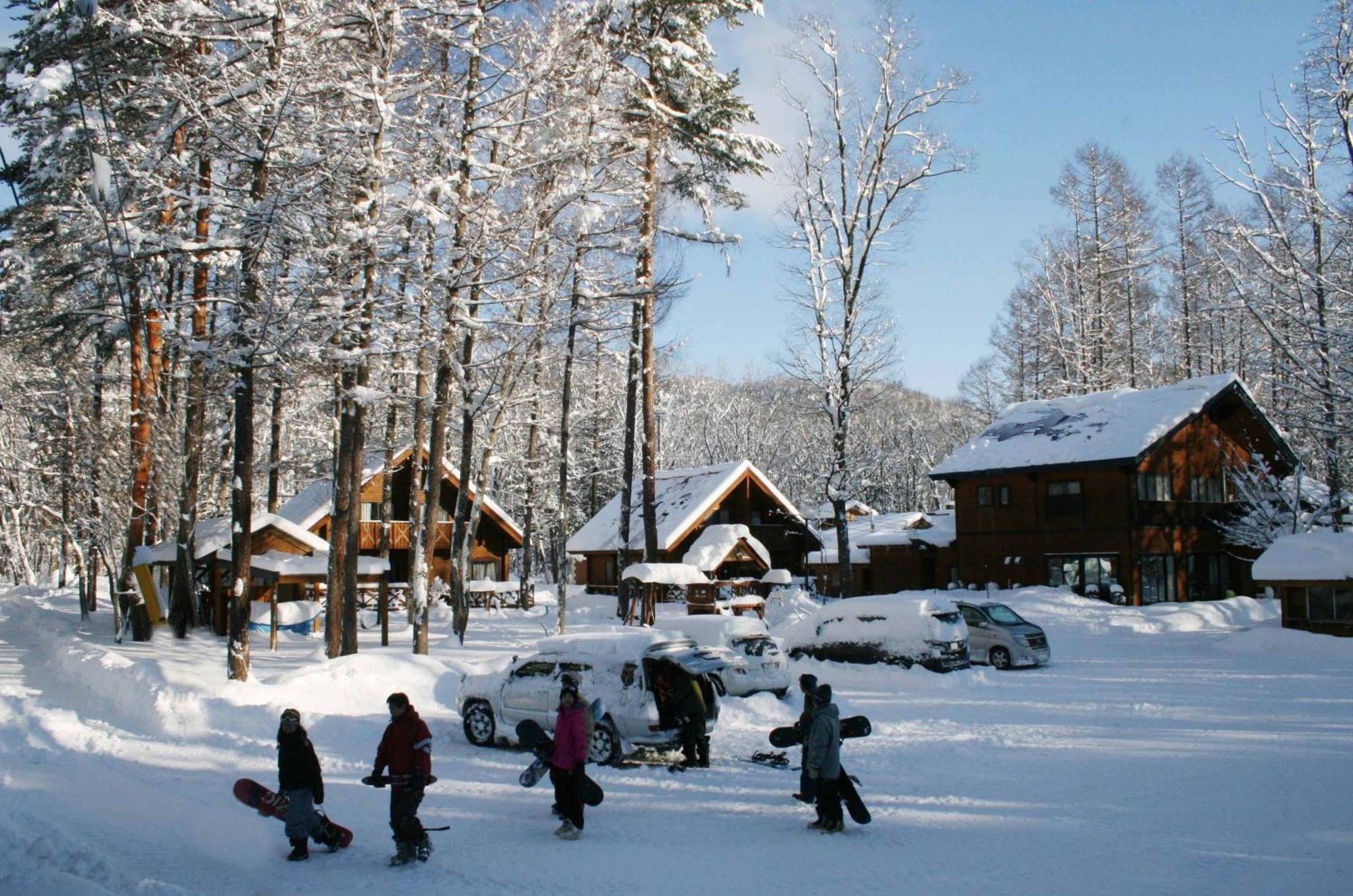 Log Cottage Epoch Hakuba Esterno foto
